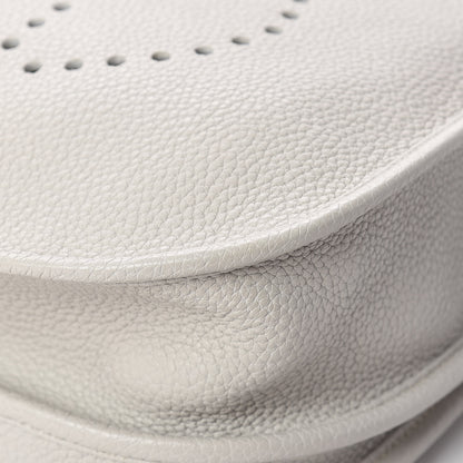Hermes Taurillon Clemence Evelyne III PM Gris Perle 10 of 17