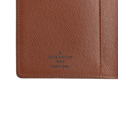 Louis Vuitton Monogram Checkbook Holder Case Wallet 6 of 8