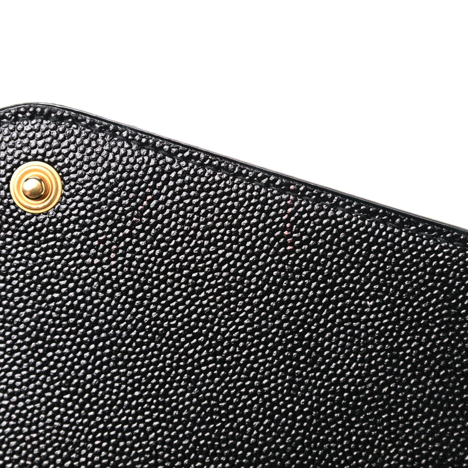 Saint Laurent Grain De Poudre Uptown Chain Wallet Black 10 of 16