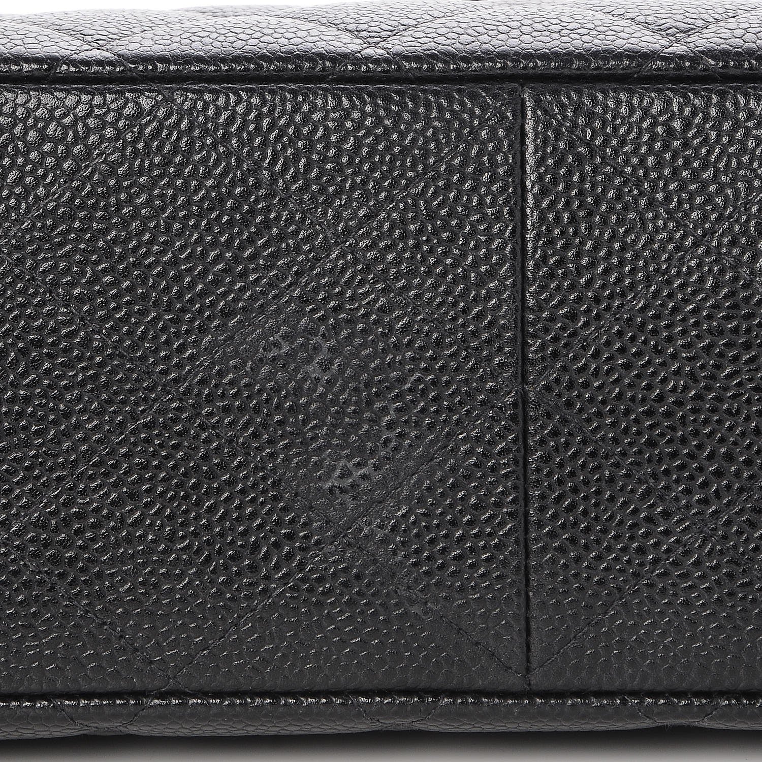 Chanel Caviar Quilted Jumbo Single Flap Black 6 of 11