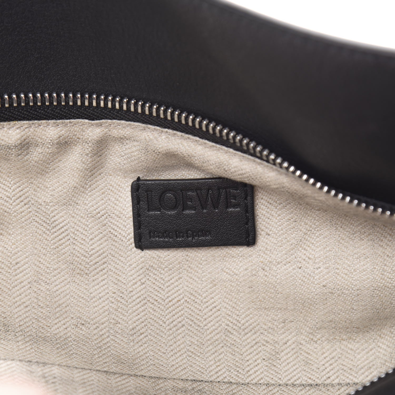 Loewe Calfskin Medium Puzzle Bag Black 6 of 13