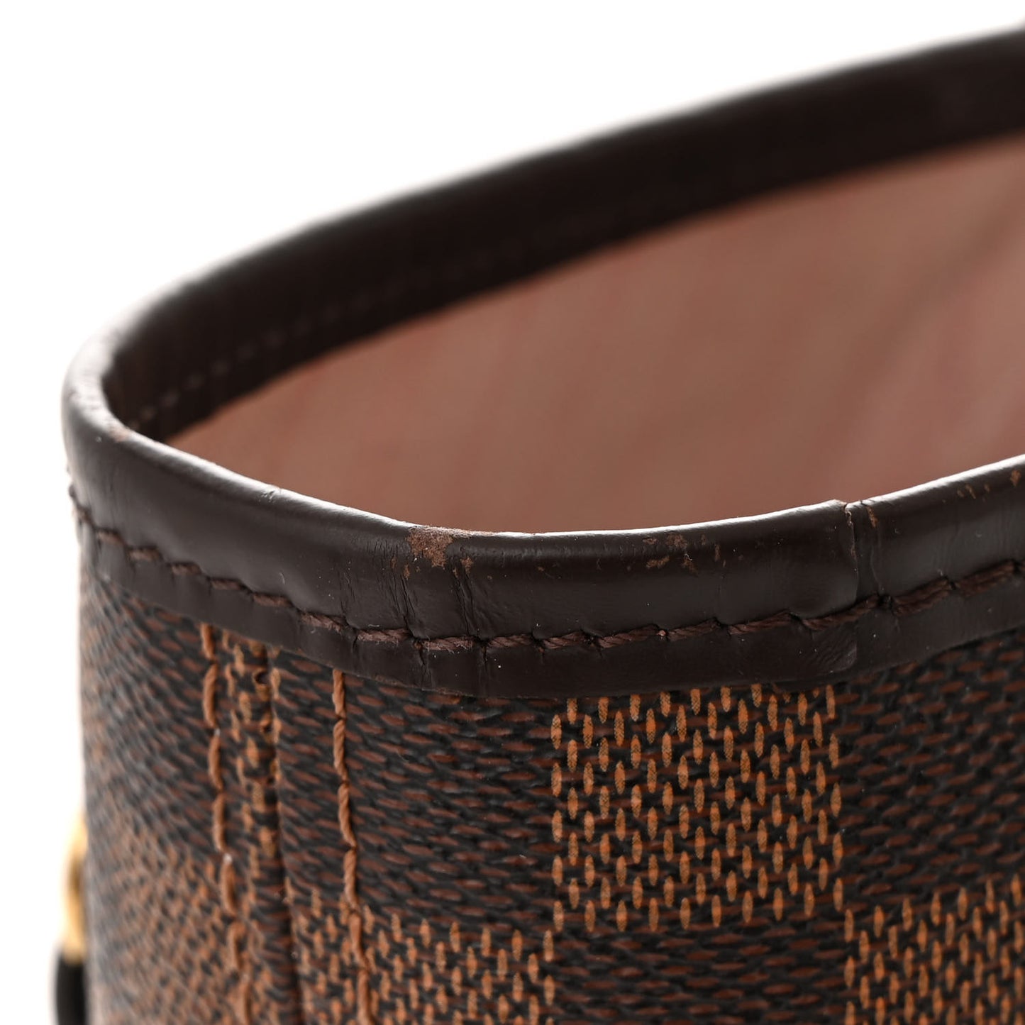 Damier Ebene Neo Neverfull MM Rose Ballerine
