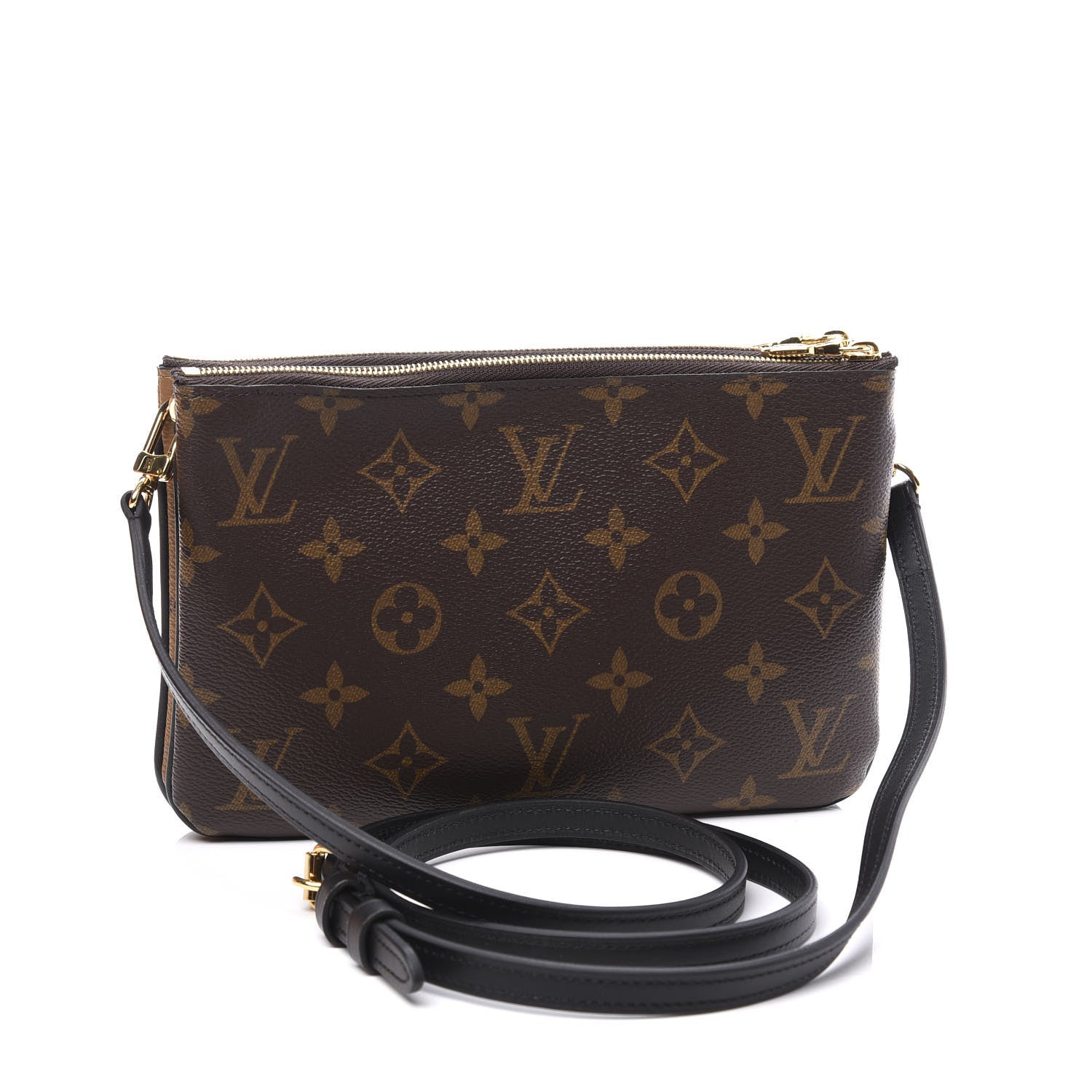 Louis Vuitton Reverse Monogram Giant Double Zip Pochette 2 of 11