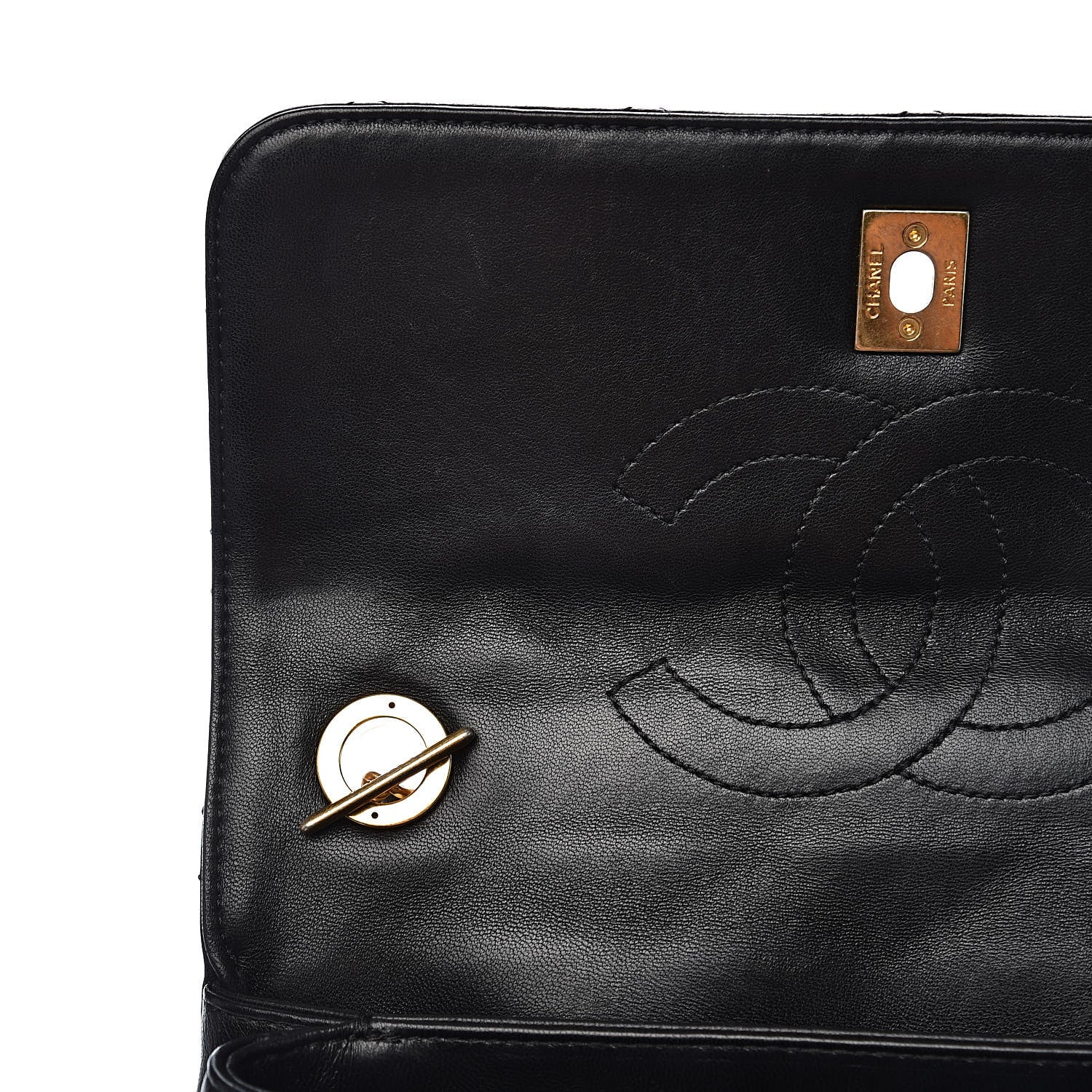Chanel Lambskin Quilted Small Trendy CC Dual Handle Flap Bag Black 10 of 16