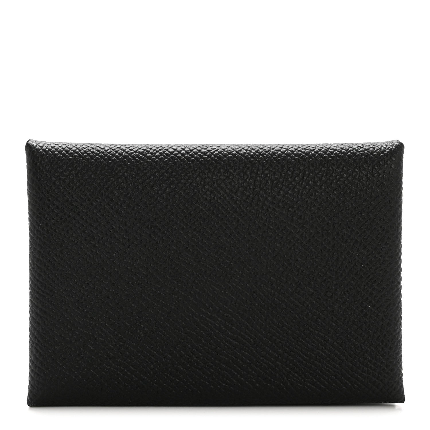 Hermes Epsom Calvi Duo Card Case Black 1 of 9
