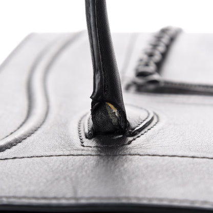 Celine Grained Calfskin Medium Phantom Luggage Black 13 of 18
