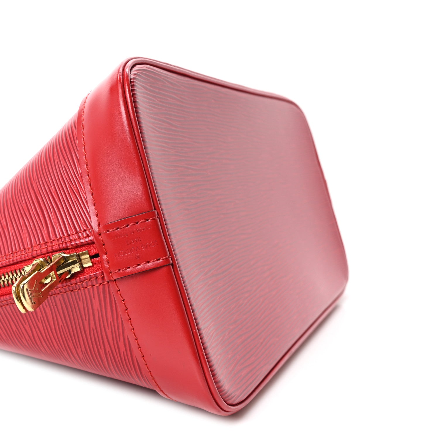 Louis Vuitton Epi Alma PM Castillan Red 9 of 10