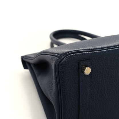 Hermes Togo Birkin 30 Bleu Nuit 11 of 13