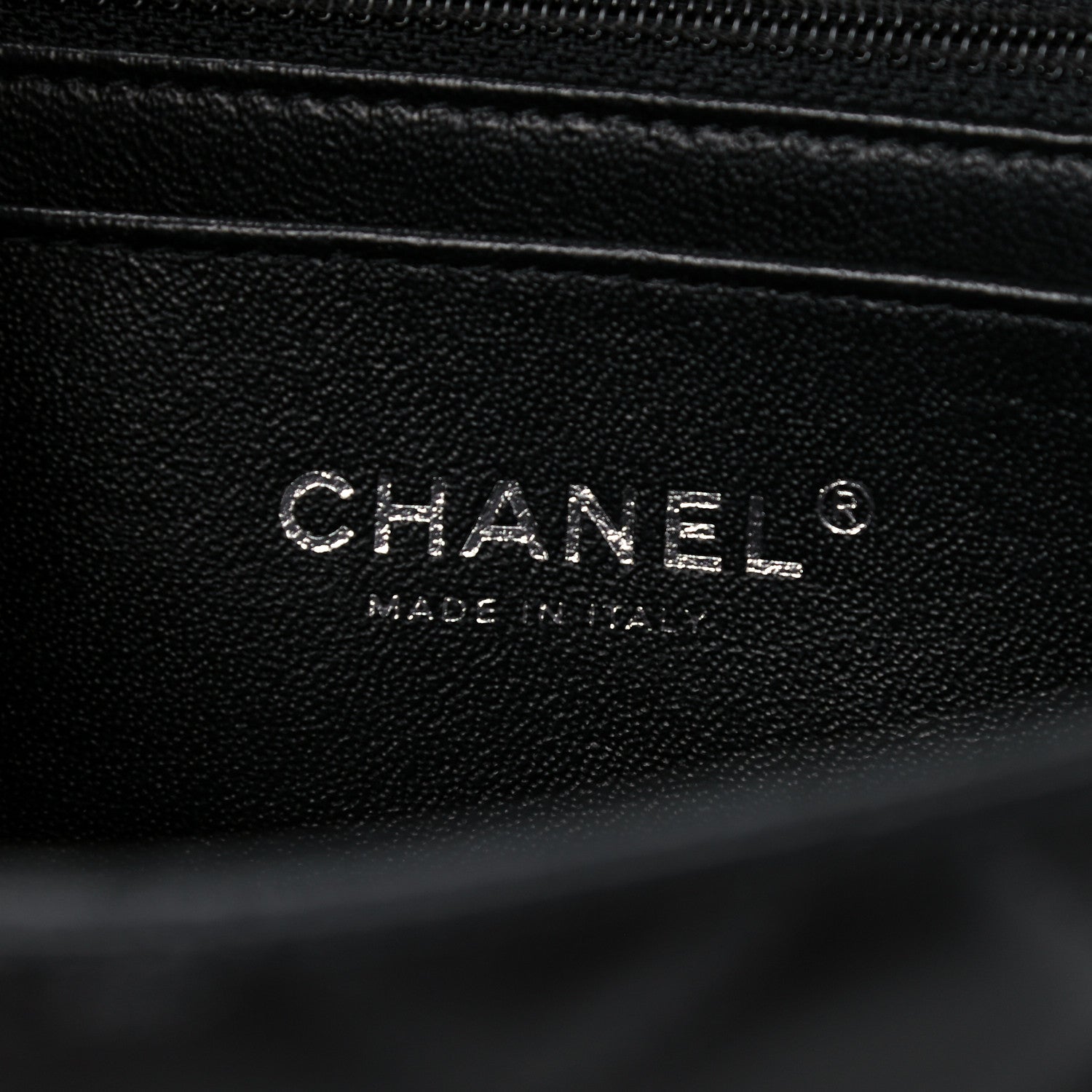 Chanel Lambskin Quilted Mini Rectangular Flap Black 6 of 11