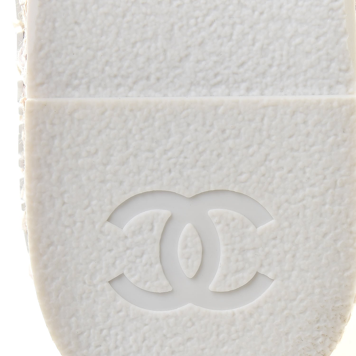 Chanel Tweed CC Mules 40 Pink Beige White 6 of 9