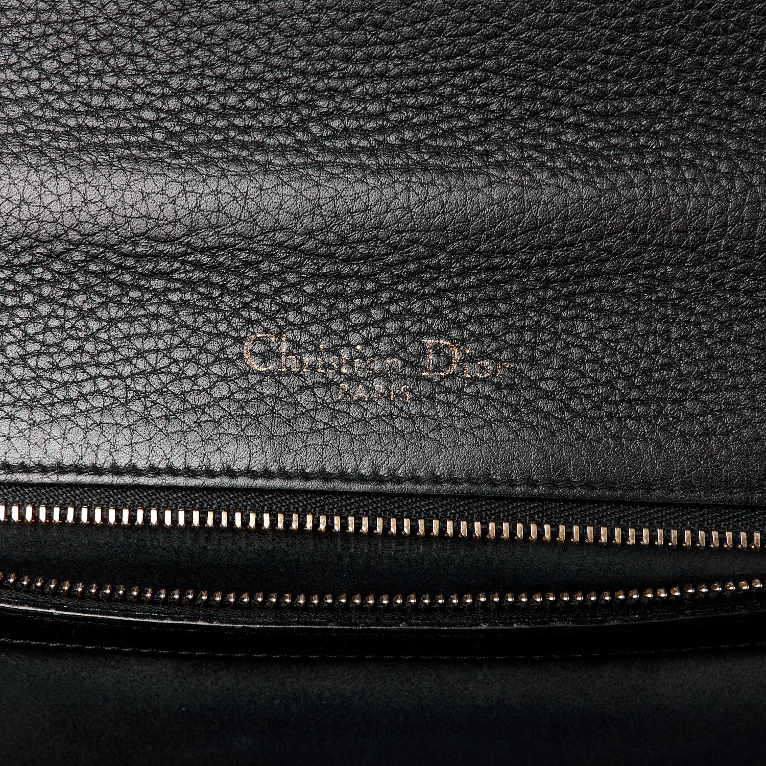 Christian Dior Grained Calfskin Medium Diorama Flap Bag Black 6 of 11