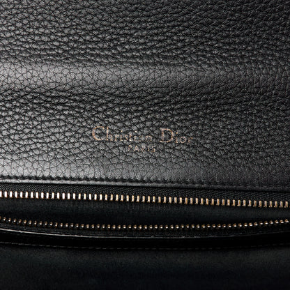 Christian Dior Grained Calfskin Medium Diorama Flap Bag Black 6 of 11
