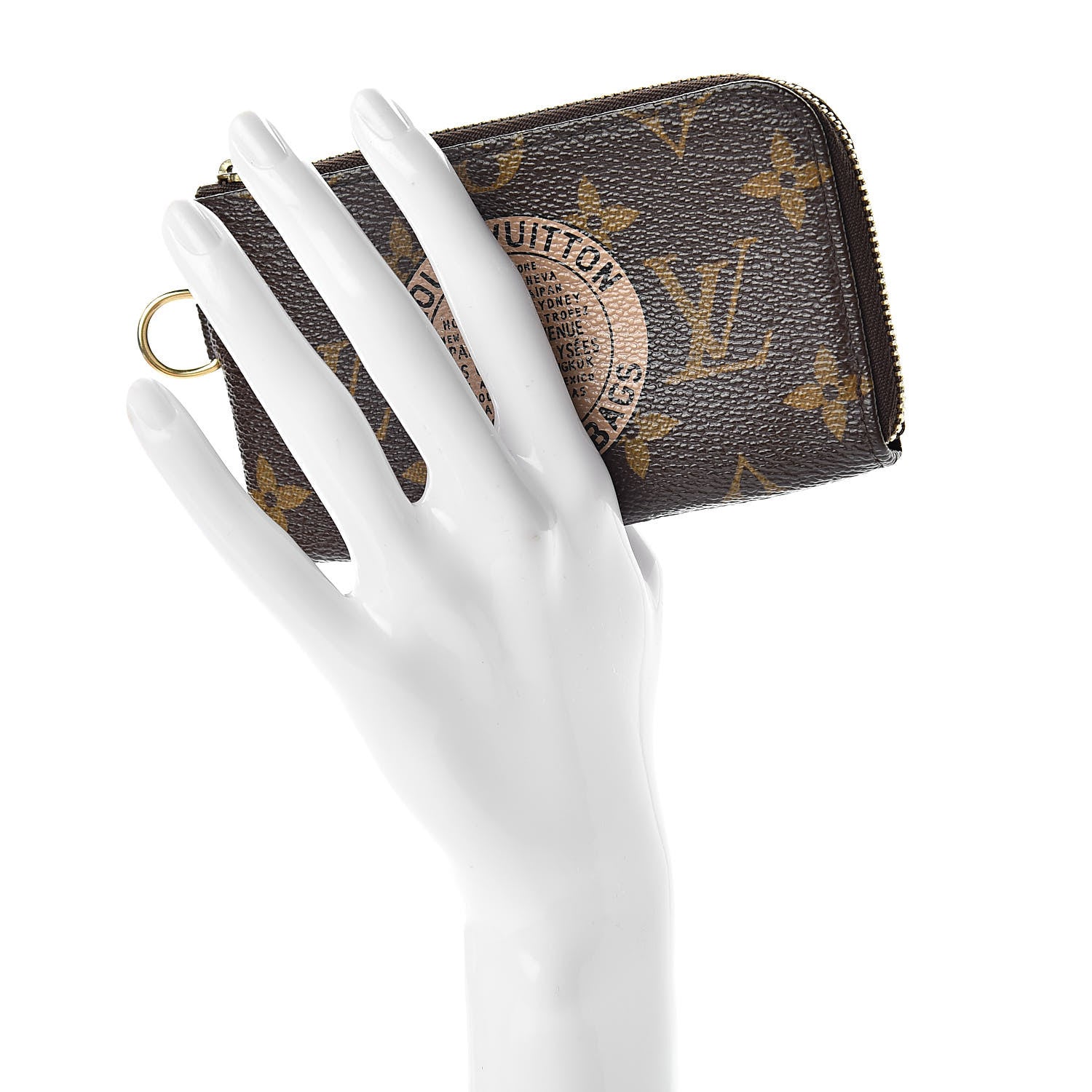 Louis Vuitton Monogram Complice Trunks and Bags Key Pouch Beige 2 of 9