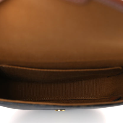 Celine Canvas Calfskin Triomphe Mini Besace Tan 5 of 8