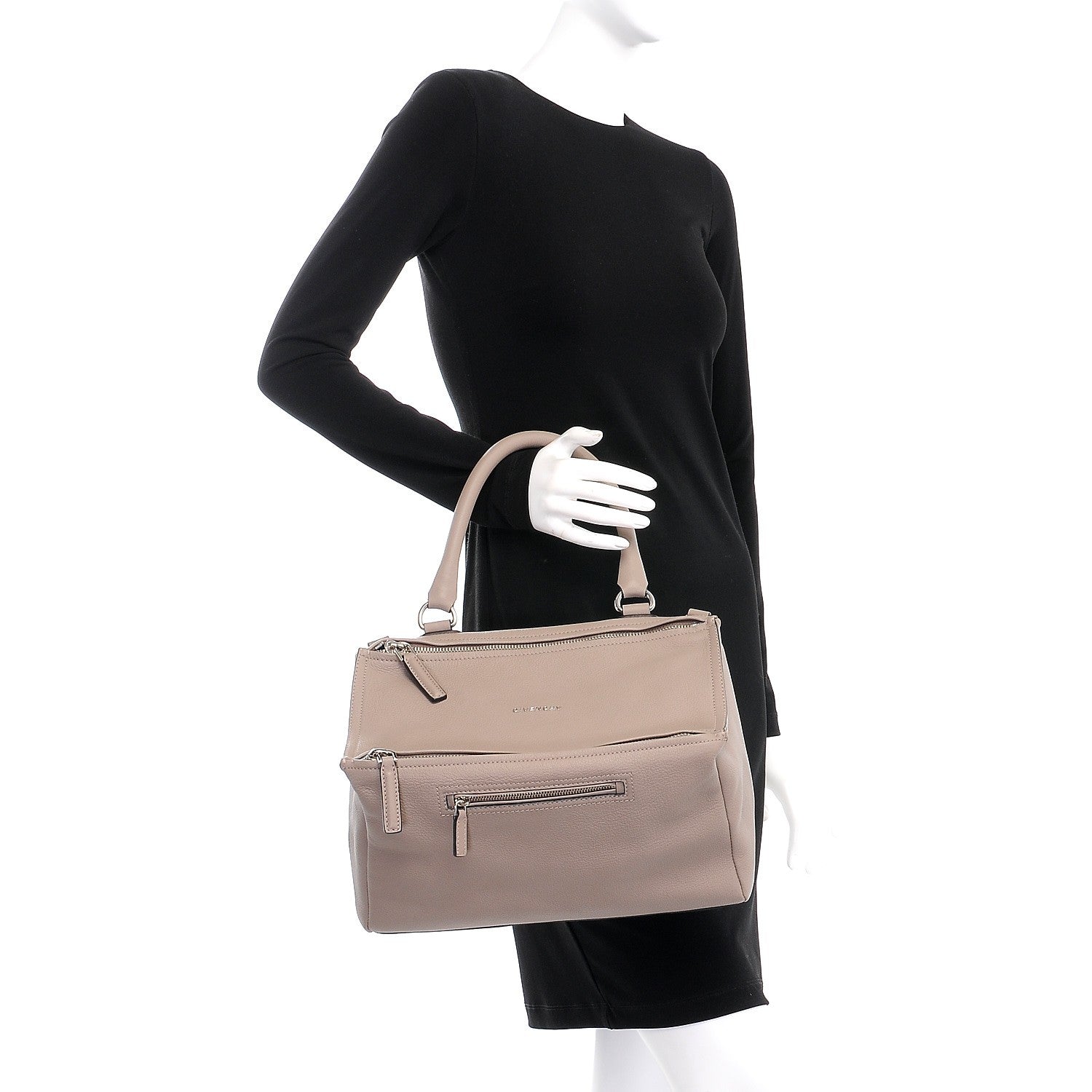 Givenchy Sugar Goatskin Medium Pandora Mastic 3 of 8
