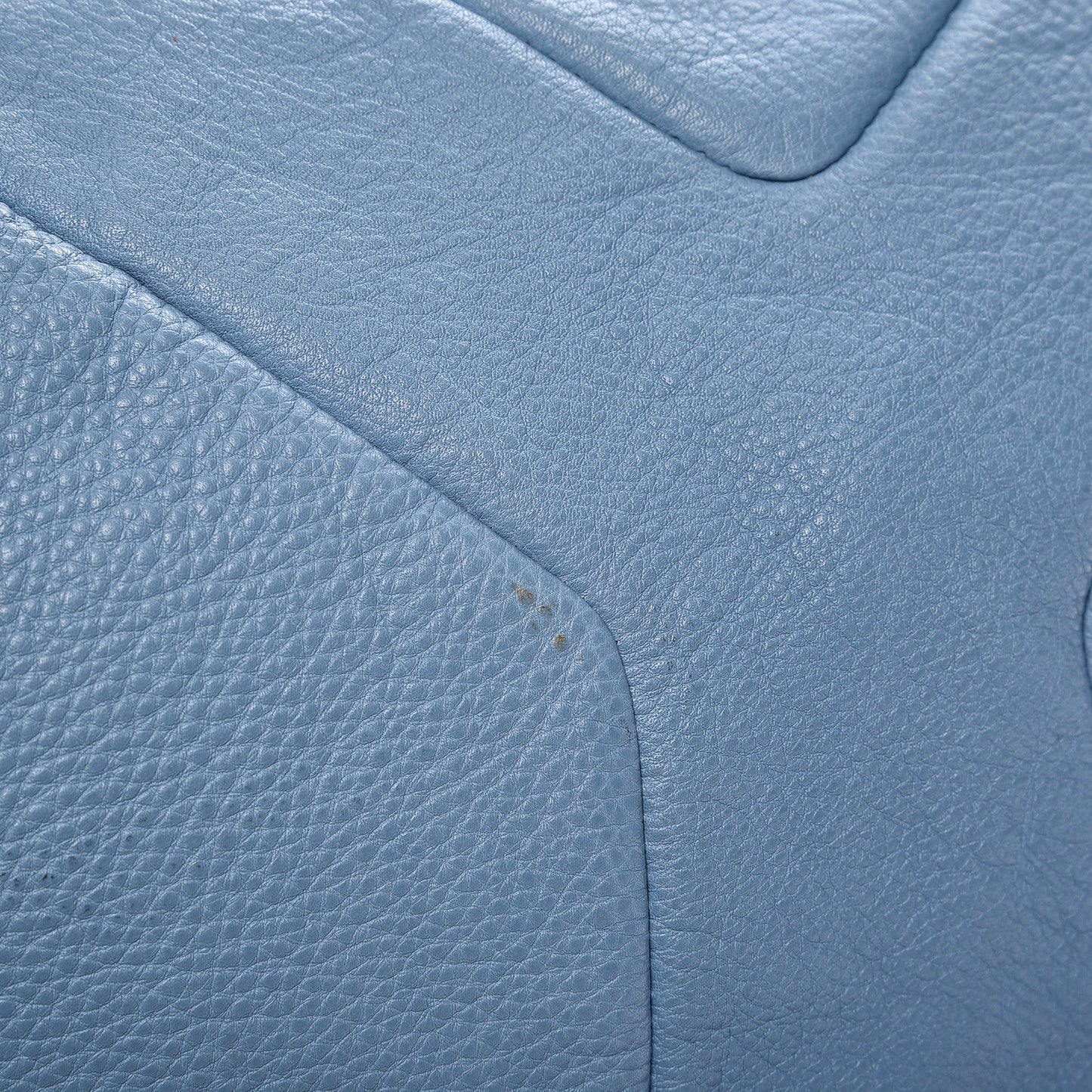 Calfskin Medium Easy Sac Blue