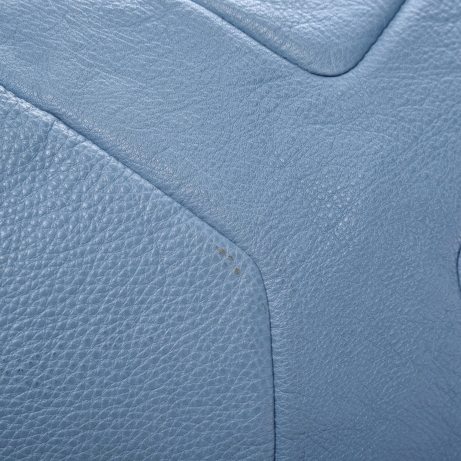Saint Laurent Calfskin Medium Easy Sac Blue 8 of 10