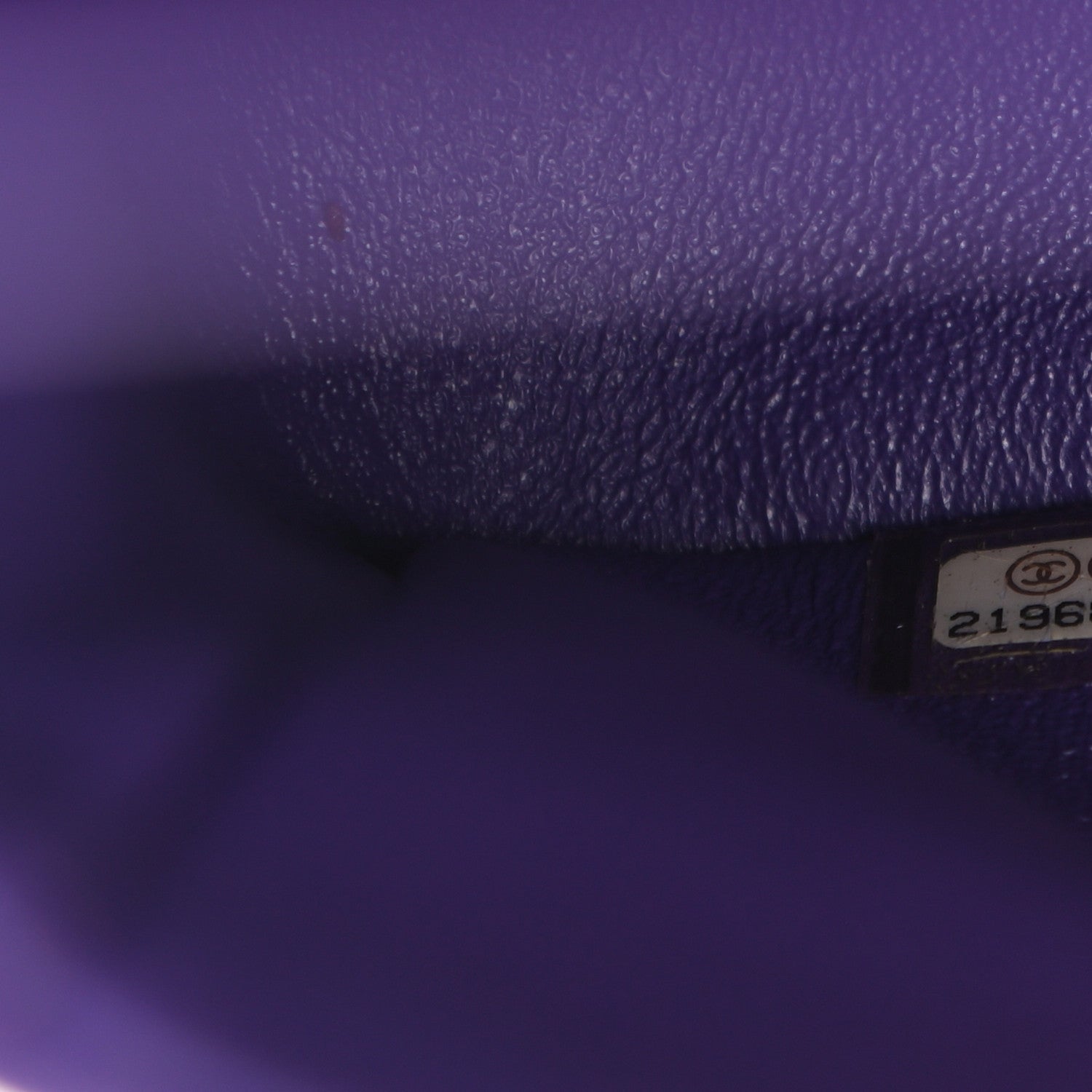 Chanel Patent Calfskin Quilted Jumbo Double Flap Purple 7 of 10
