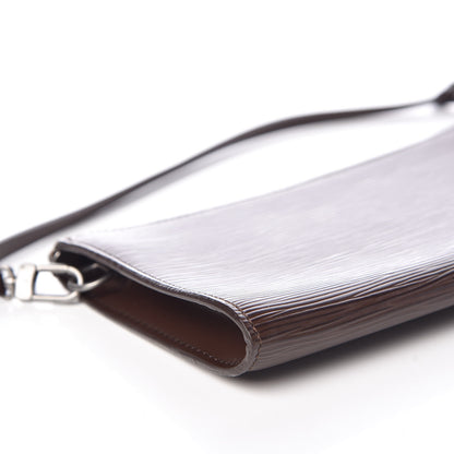Louis Vuitton Epi Pochette Accessories 24 Moka 8 of 9