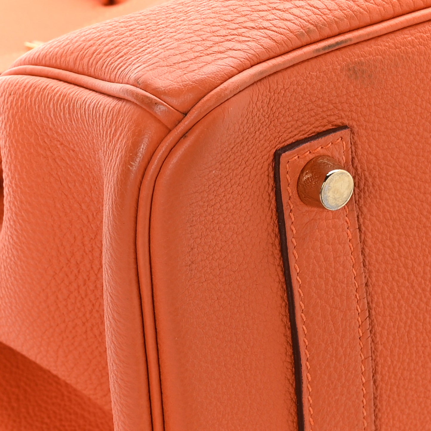 Togo Birkin 35 Orange