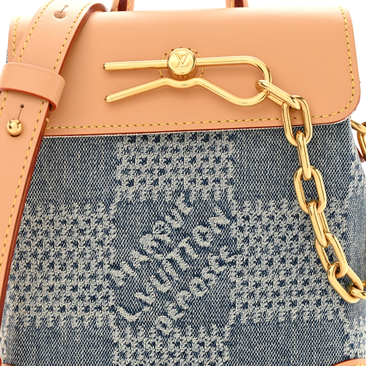 Damier Denim 3D Nano Steamer Blue