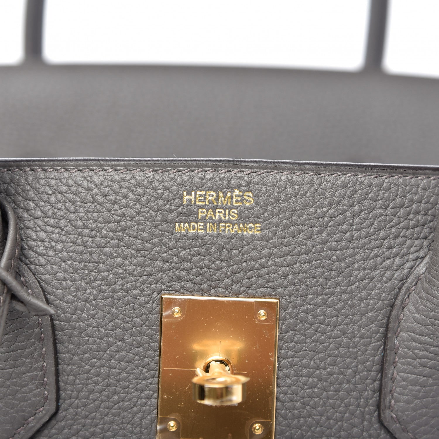 Hermes Togo Birkin 35 Etain 8 of 11