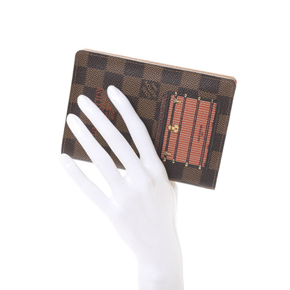 Louis Vuitton Damier Ebene Trunks and Locks Passport Cover 2 of 9