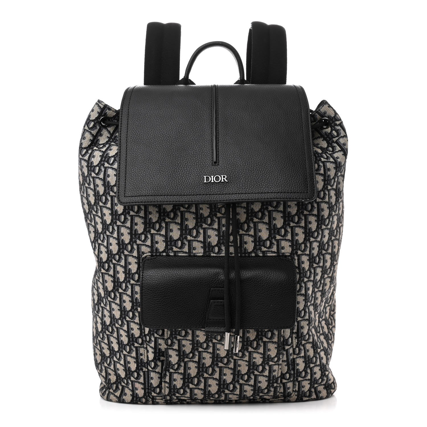 Christian Dior Oblique Motion Backpack Blue 1 of 15