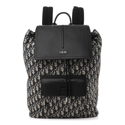 Christian Dior Oblique Motion Backpack Blue 1 of 15