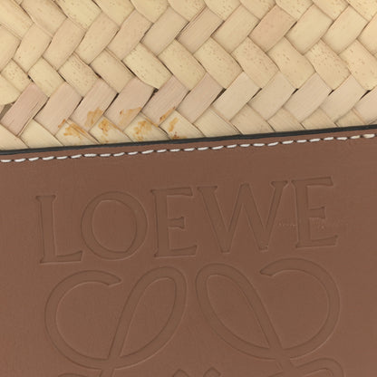 Loewe Raffia Small Basket Tote Bag Natural Tan 7 of 11