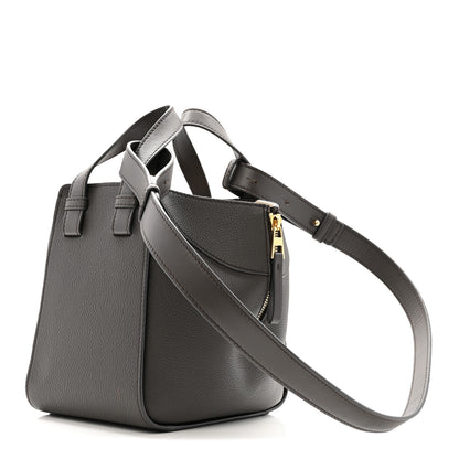 Loewe Soft Grained Calfskin Compact Hammock Shoulder Bag Dark Grey 3 of 15