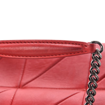 Saint Laurent Lambskin Patchwork Monogram Small Jamie Red 21 of 22