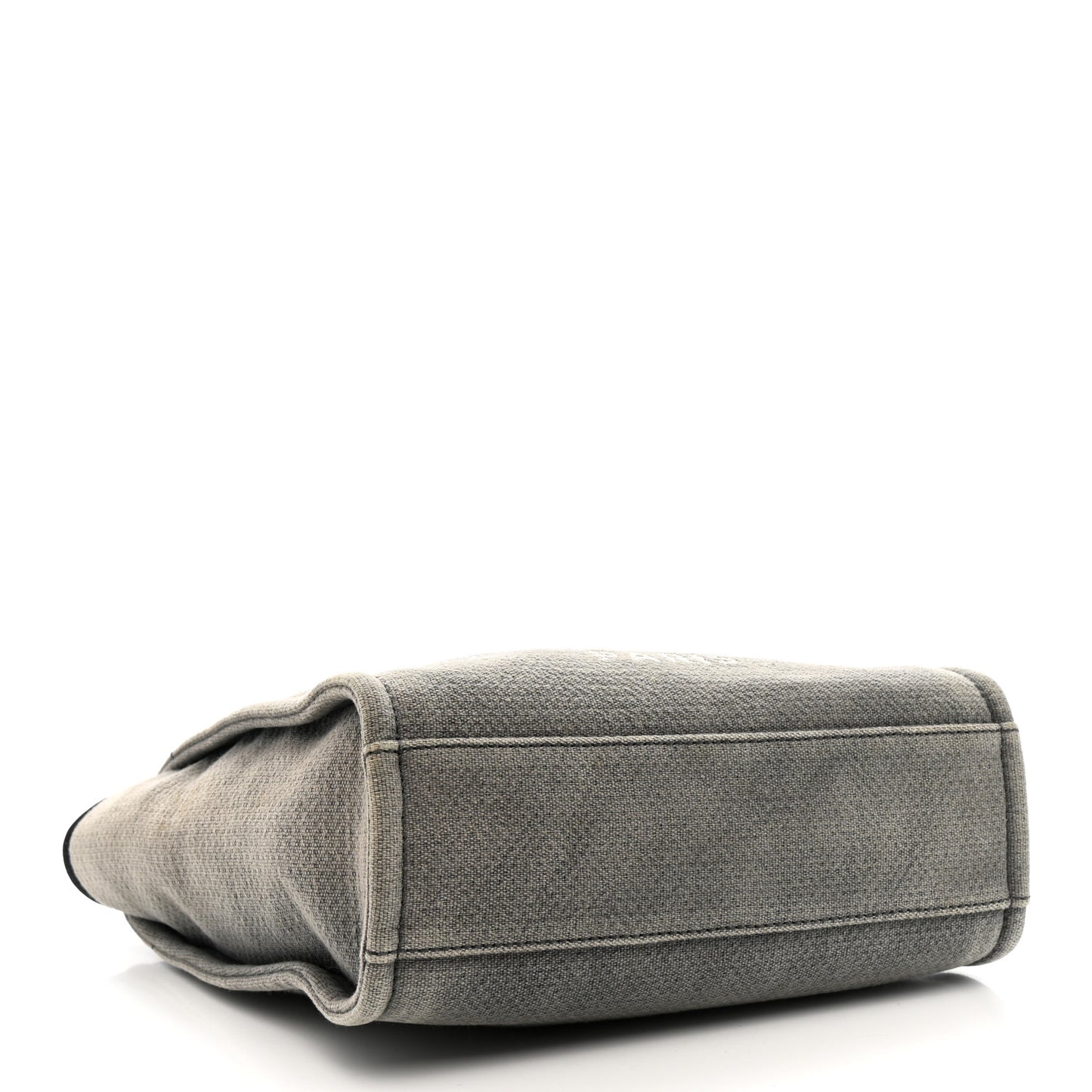 Canvas Mini Deauville Tote Dark Grey