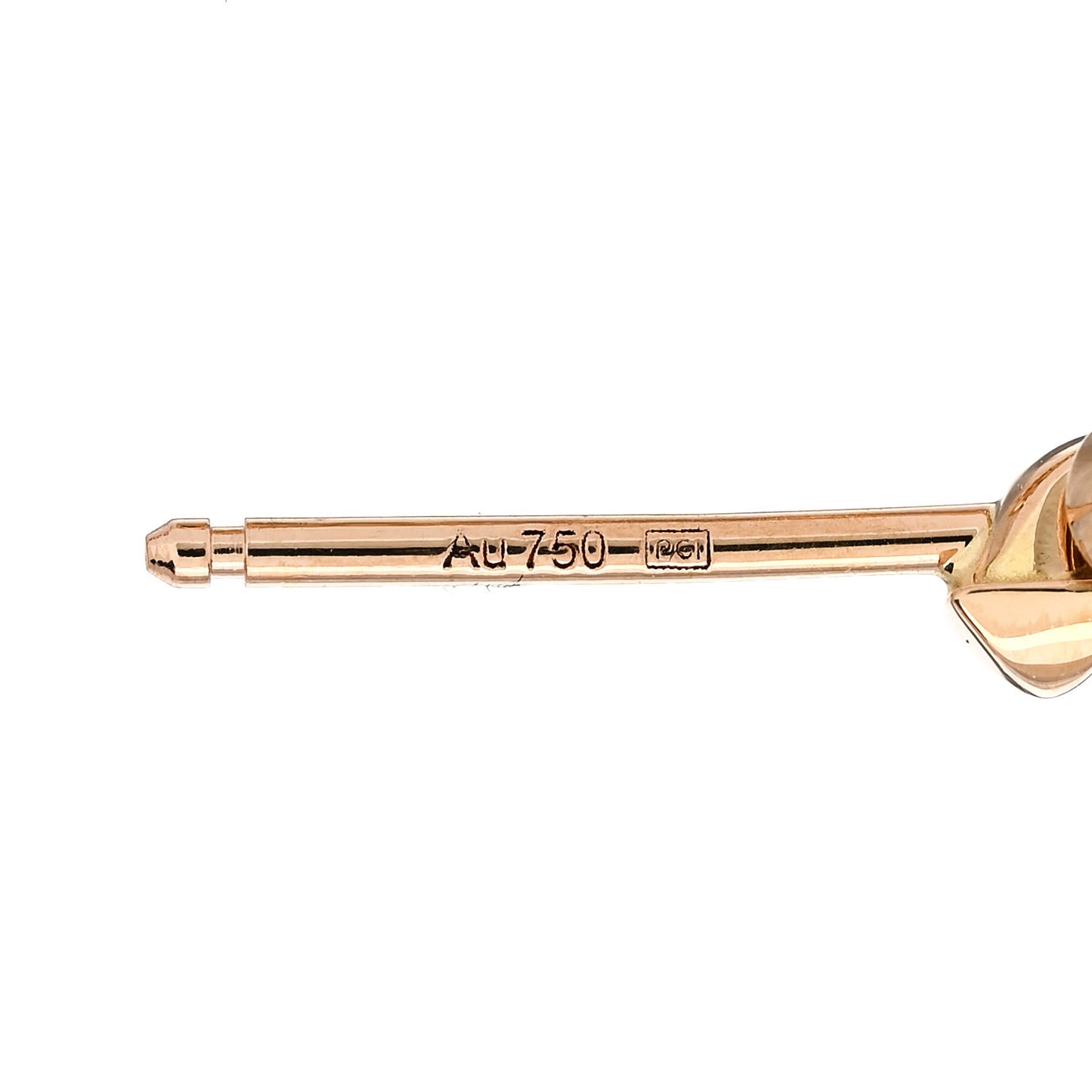 18K Pink Gold Small Clash de Cartier Earrings