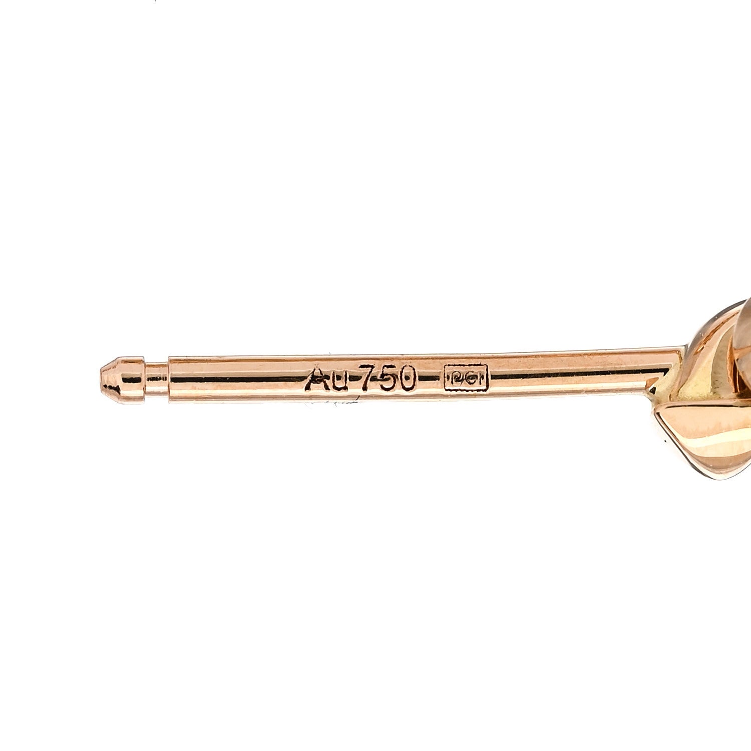 Cartier 18K Pink Gold Small Clash de Cartier Earrings 5 of 6