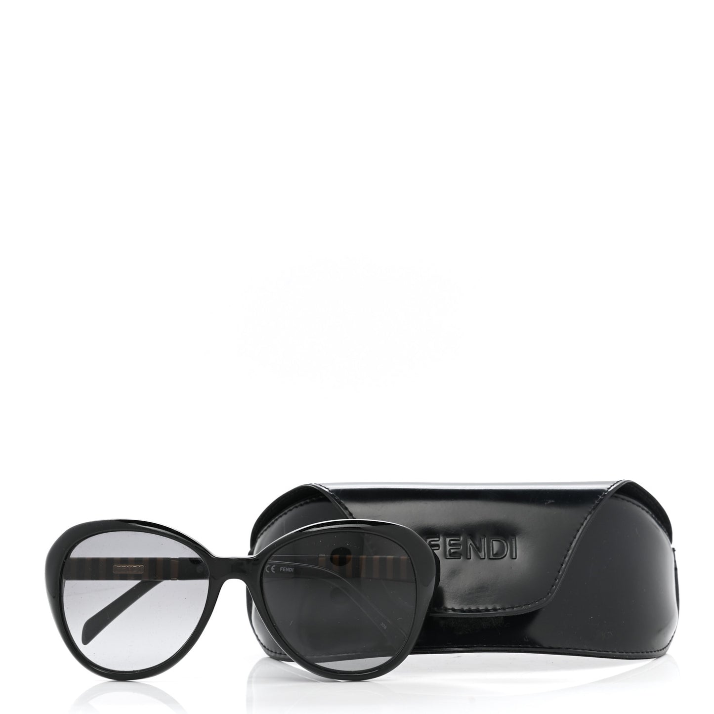 Oversized Round Sunglasses FS5348 Black