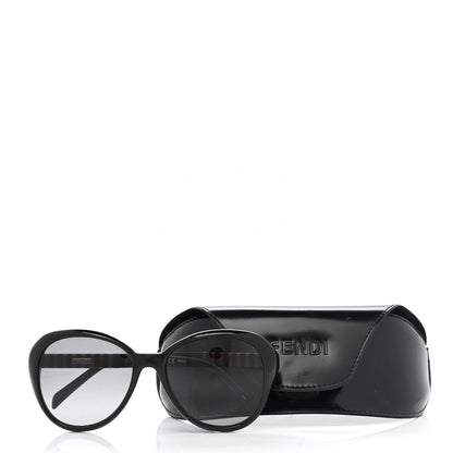 Fendi Oversized Round Sunglasses FS5348 Black 8 of 8
