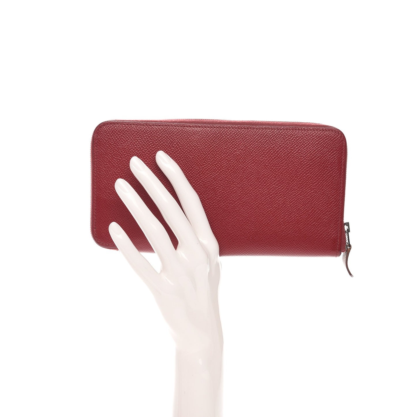 Epsom Silk'In Wallet Rouge Grenade