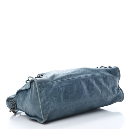 Balenciaga Agneau Classic Hardware City Bleu Cobalt Bleu Electric 4 of 15