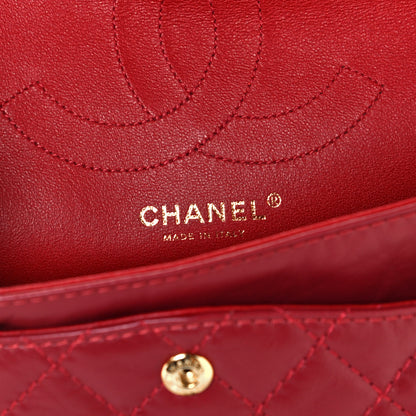 Chanel Aged Calfskin Quilted 2.55 Reissue 225 Flap Red 5 of 10