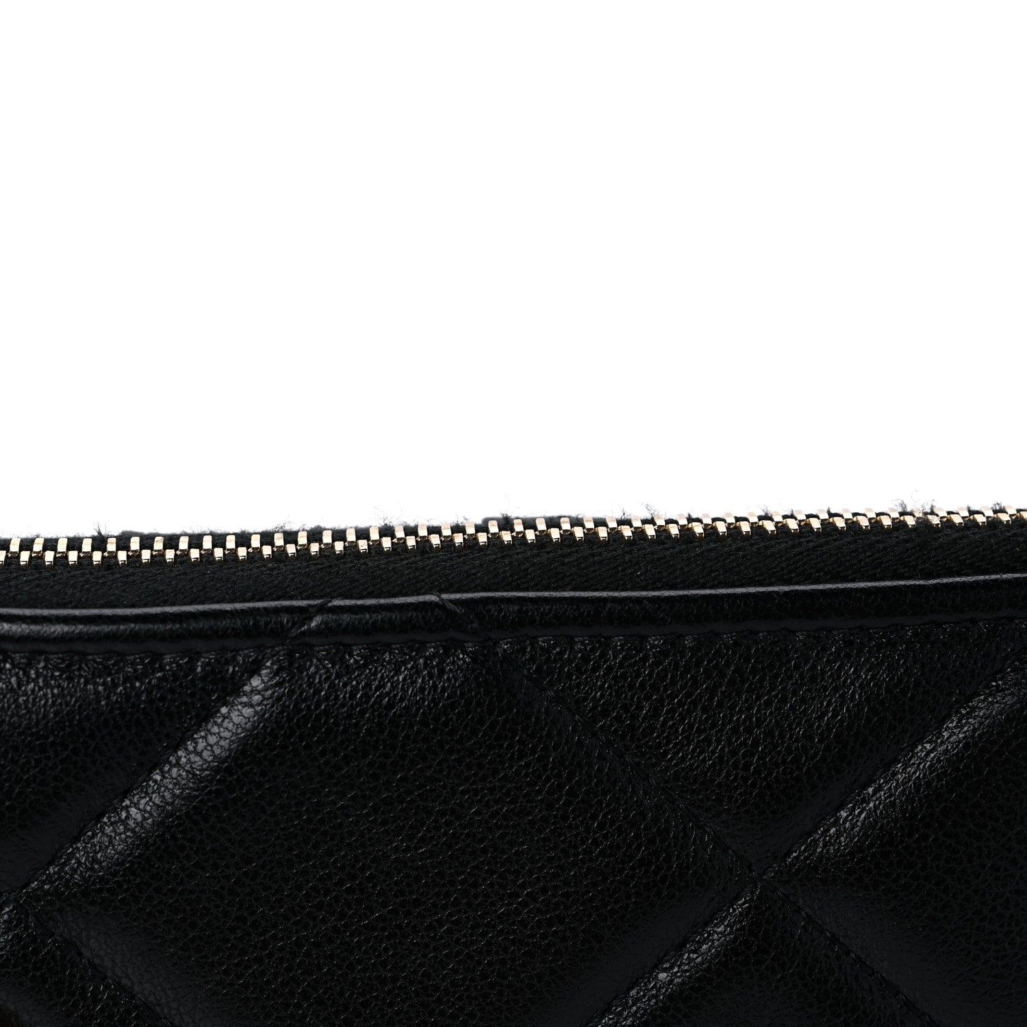 Chanel Goatskin Quilted Chanel 19 Phone and Card Holder Black 13 of 13