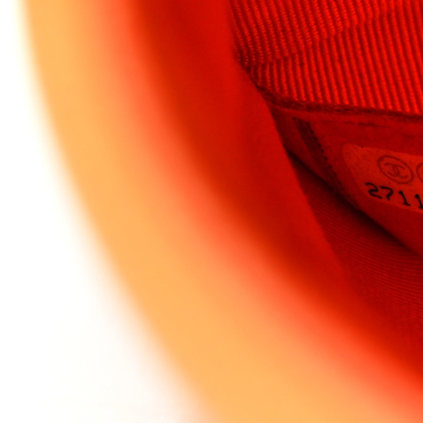Caviar Quilted Small Sunset On The Sea Flap Orange