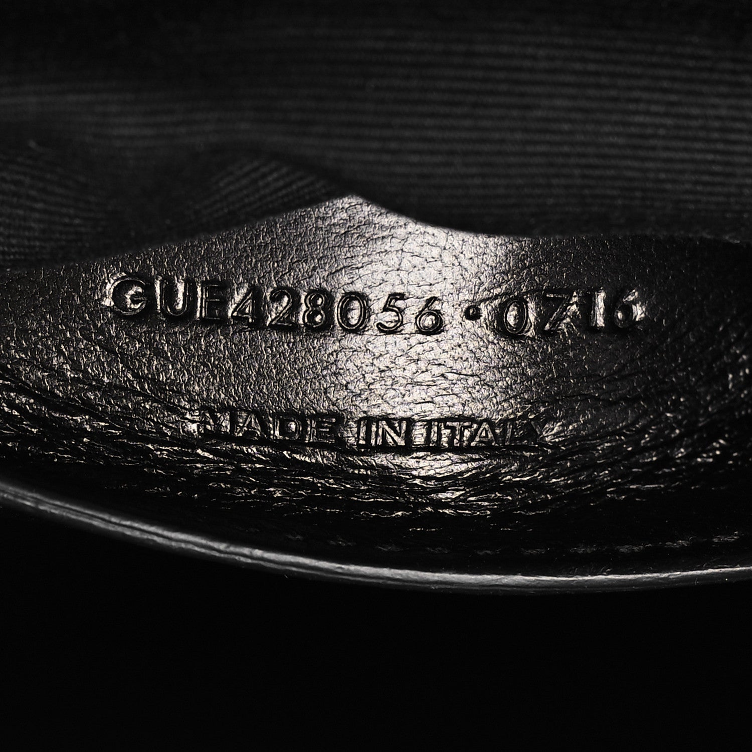 Saint Laurent Sheepskin Matelasse Chevron Monogram Medium College Bag Black 7 of 10
