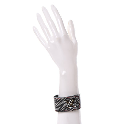 Louis Vuitton Epi Twist It Cuff Bracelet 19 Denim Dark 2 of 8