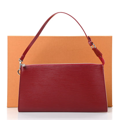 Louis Vuitton Epi Pochette Accessories 24 Rubis 12 of 12