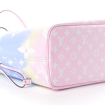 Louis Vuitton Monogram Escale Neverfull MM Pastel 10 of 11
