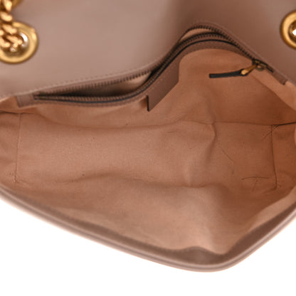 Gucci Calfskin Matelasse Small GG Marmont Shoulder Bag Porcelain Rose 5 of 9