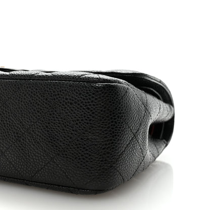 Chanel Caviar Quilted Medium Double Flap Black 10 of 10