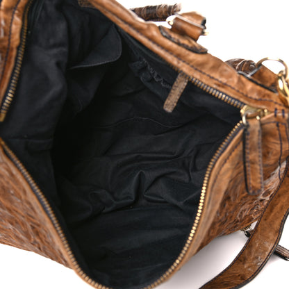 Givenchy Tumbled Sheepskin Large Pandora Brown 11 of 21