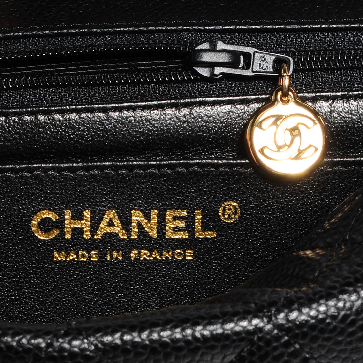 Chanel Caviar Quilted Mini Square Flap Bag Black 6 of 9
